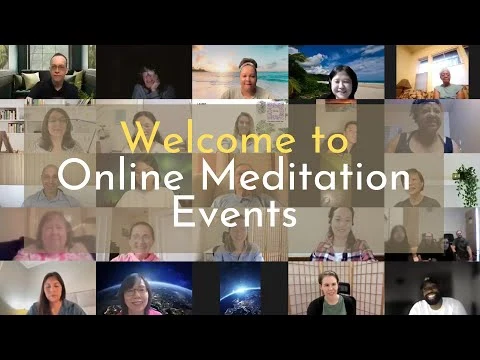 Welcome to Online Meditation Events