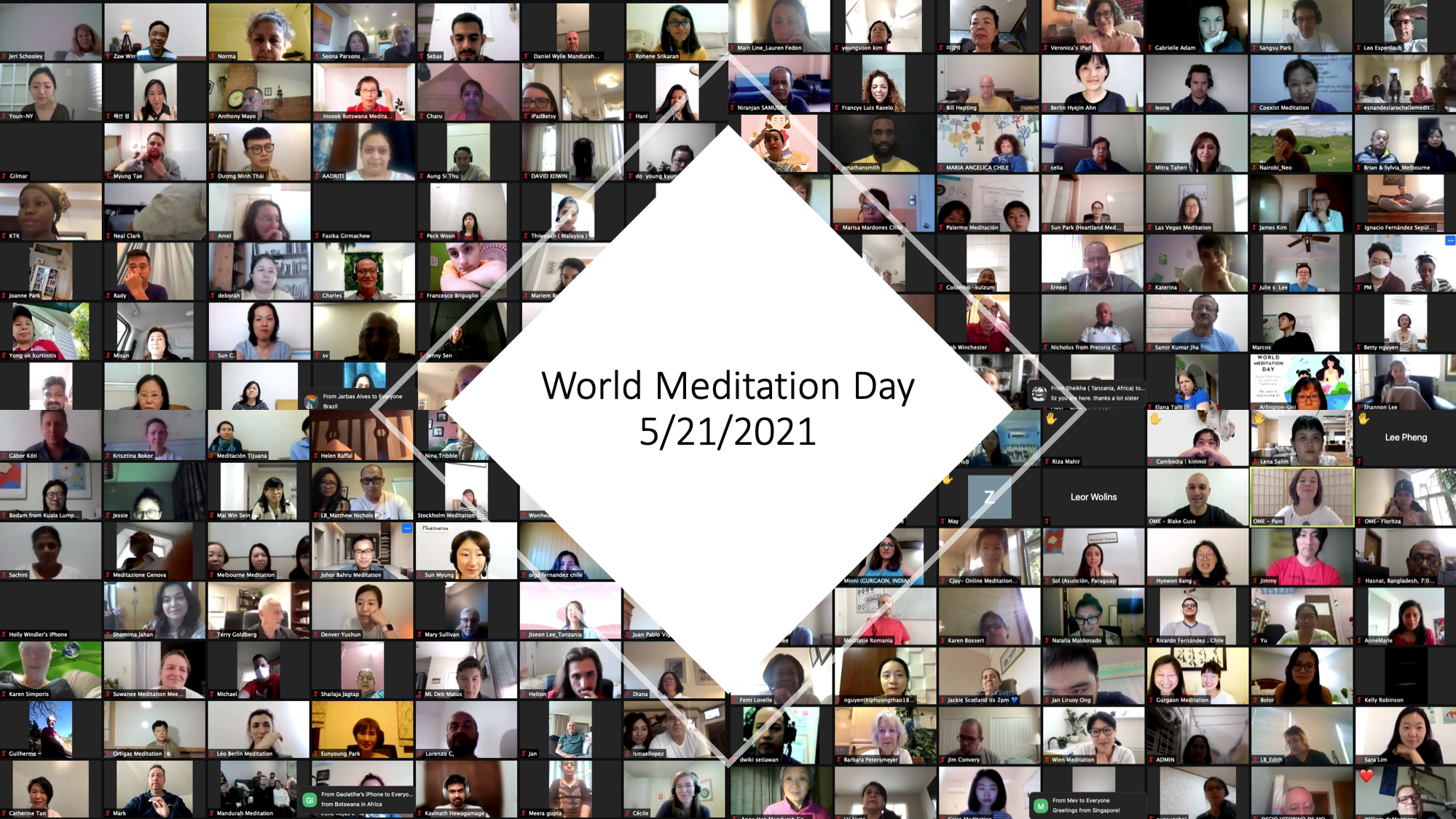 world meditation day 5/21/2021